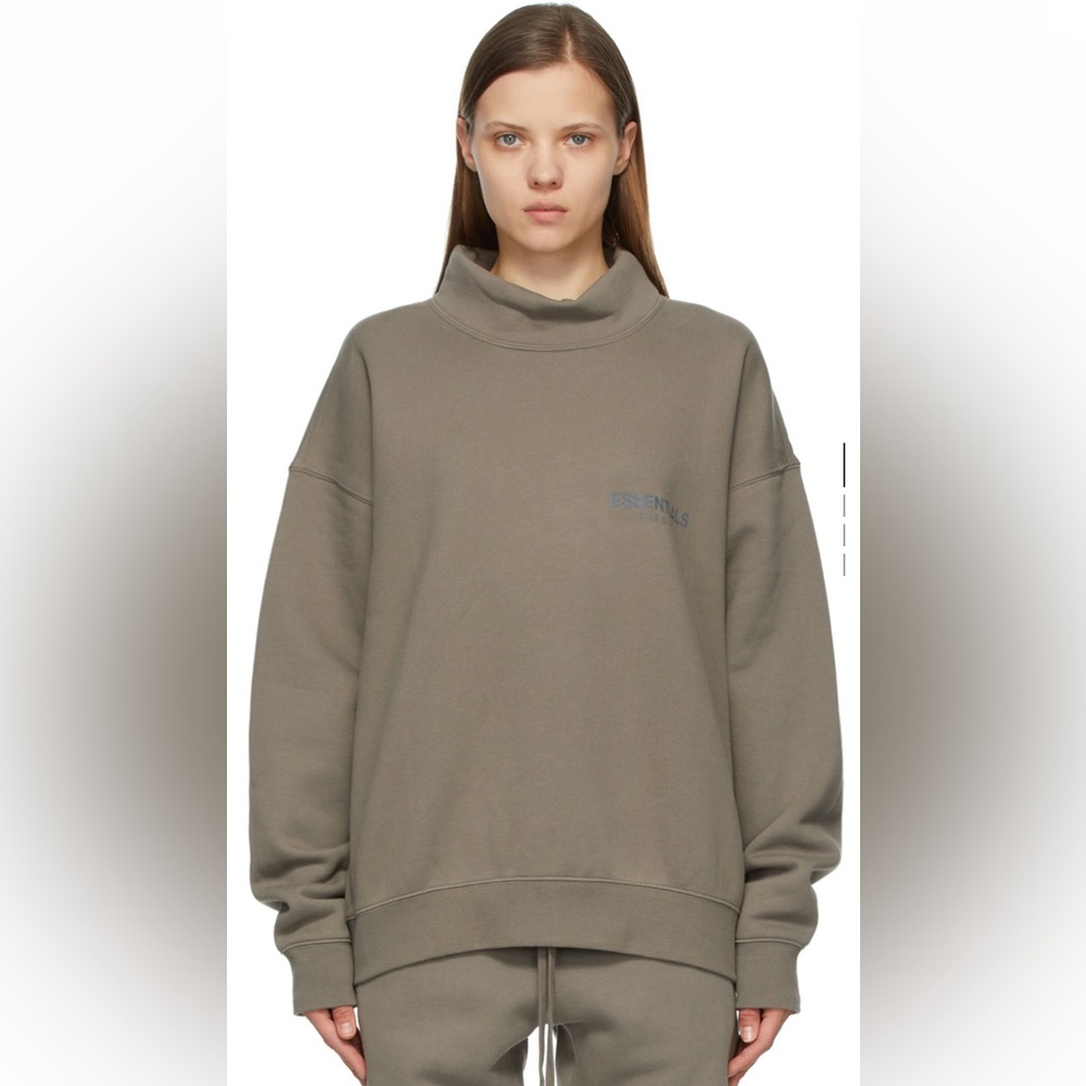 Fear of God Olive Green Women's Sweater